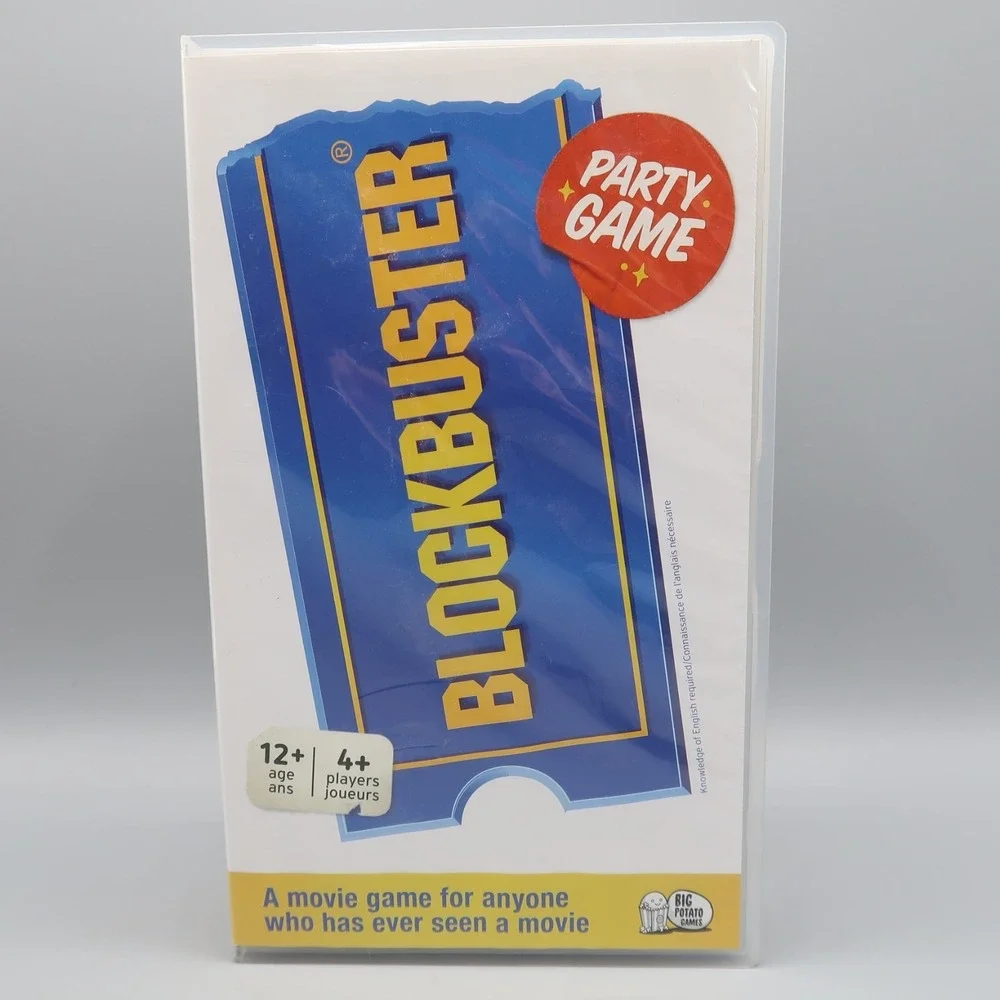 Blockbuster The Game Video Rental is back 90s Family Fun Ages 12+